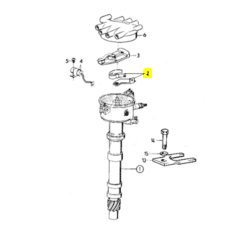 REC391-5090 - Vis platinée - MALLORY - GM V8 - Mercruiser 391-5090 / Volvo Penta 835304 / OMC 0173619