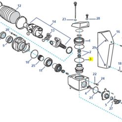 REC832669 - Joint torique couvercle embase Volvo Penta 832669