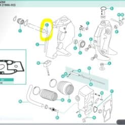 vue éclatée transom cobra