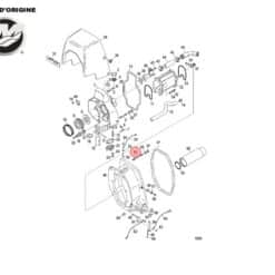 BK-866562 - GOUJON PLATINE EMBASE MERCRUISER 866562